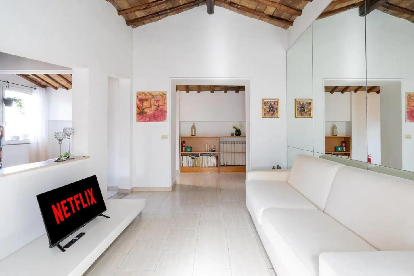 15 Min From Piazza Venezia Skyline Sanctuary In Trastevere מראה חיצוני תמונה