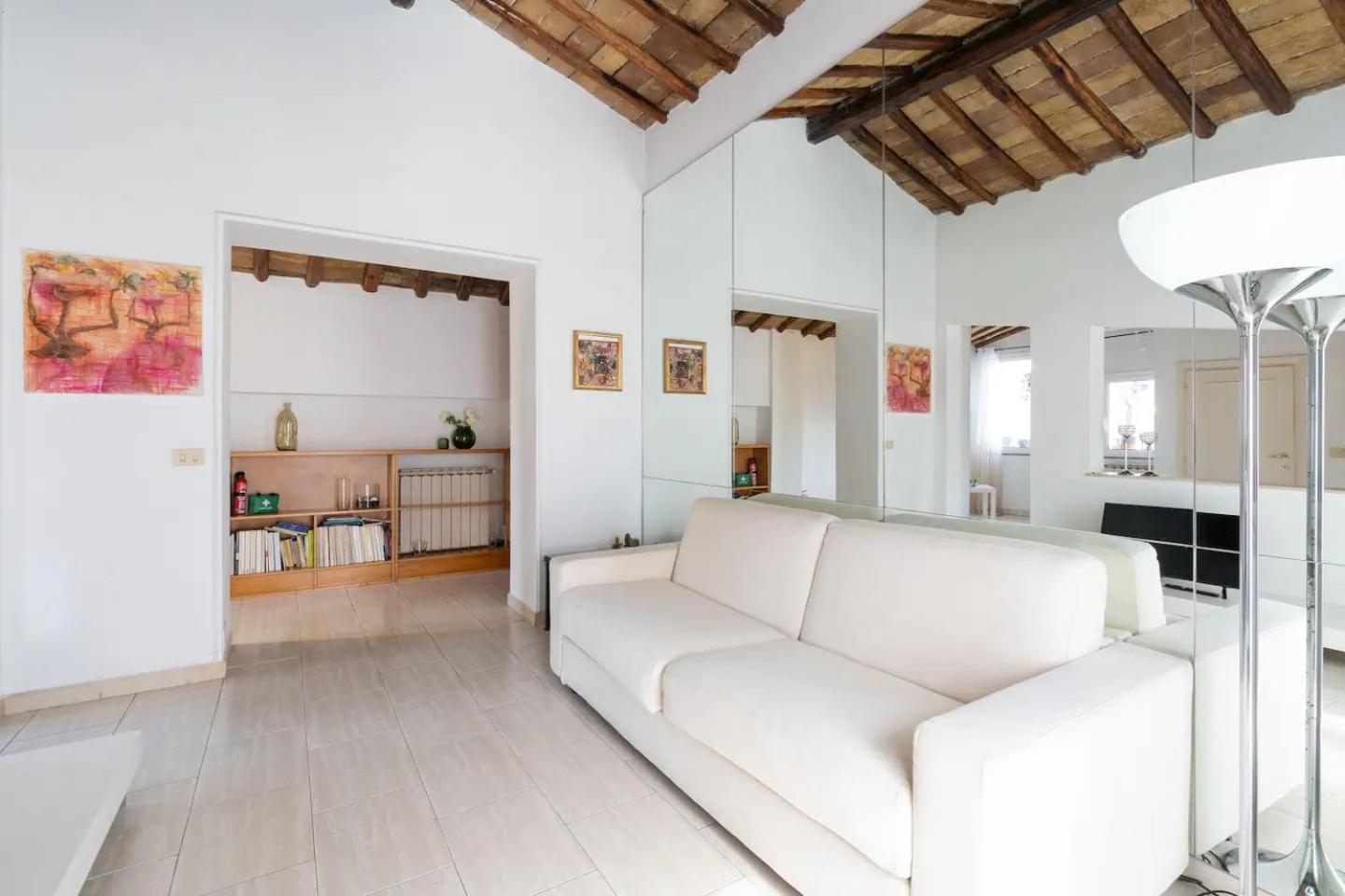 15 Min From Piazza Venezia Skyline Sanctuary In Trastevere מראה חיצוני תמונה
