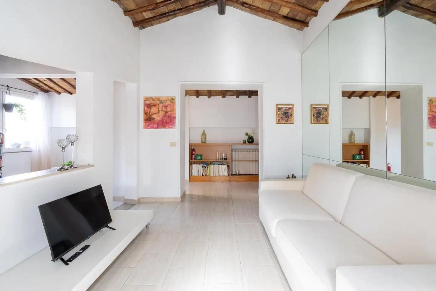 15 Min From Piazza Venezia Skyline Sanctuary In Trastevere מראה חיצוני תמונה