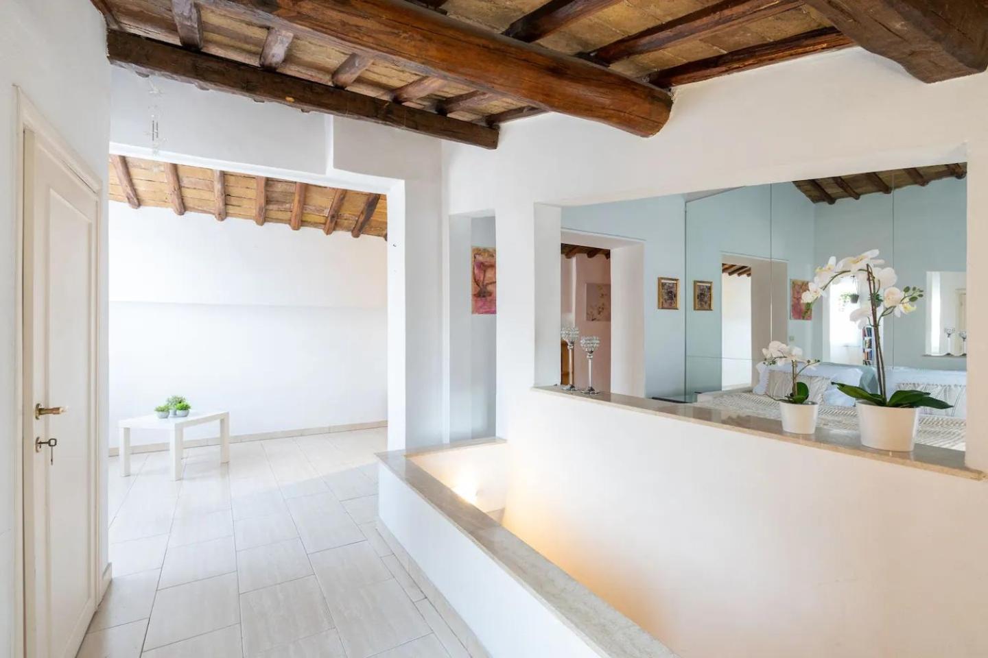 15 Min From Piazza Venezia Skyline Sanctuary In Trastevere מראה חיצוני תמונה