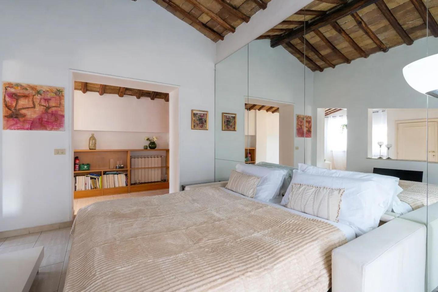 15 Min From Piazza Venezia Skyline Sanctuary In Trastevere מראה חיצוני תמונה